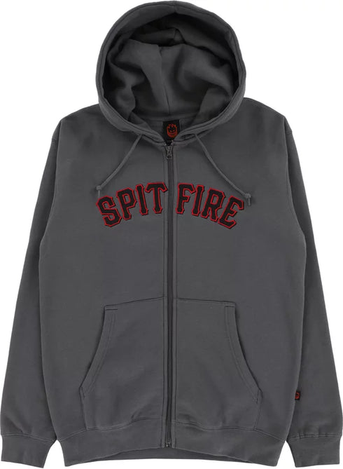 Spitfire - Spitball Zip Hoodie (Charcoal)